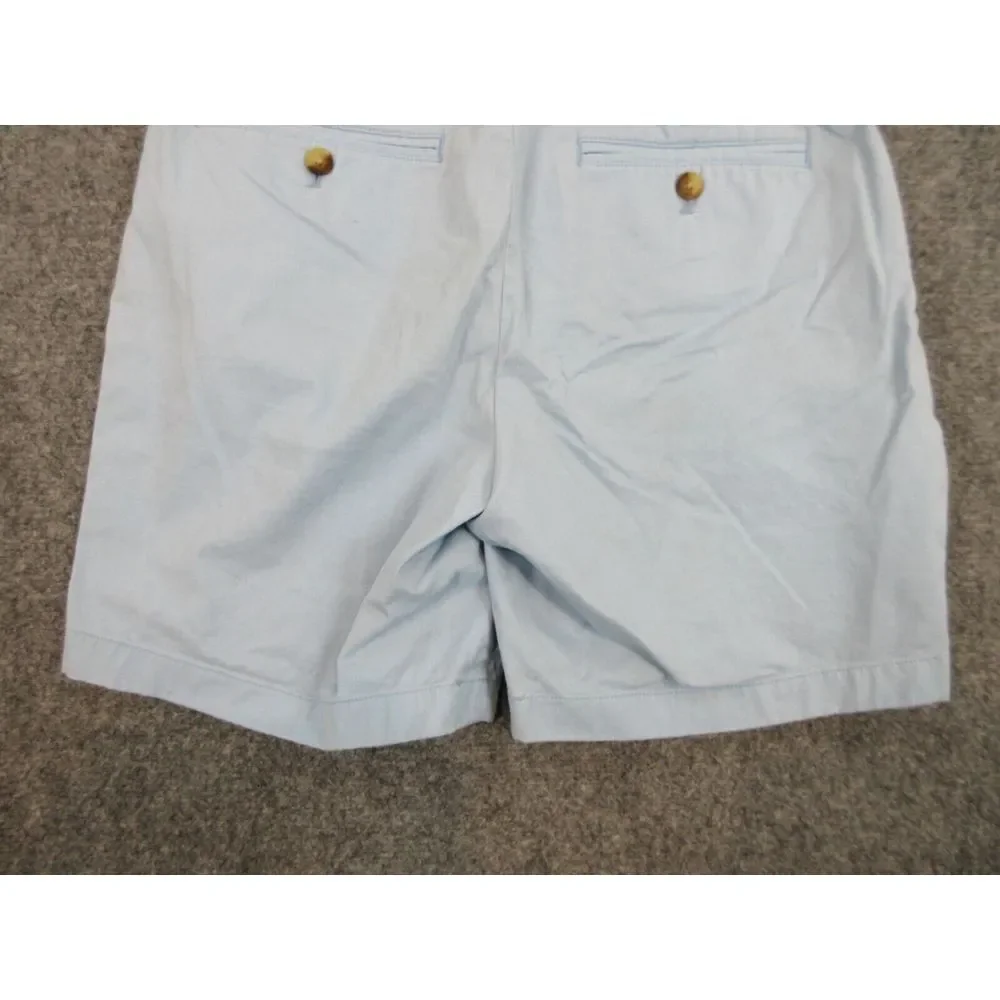 Vineyard Vines Shorts Mens Adult 30‎ Blue Chino Preppy Casual Whale Logo 30X16